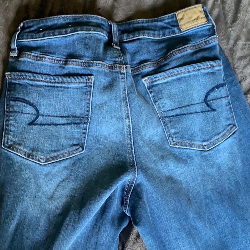 American Eagle hi rise tomgirl